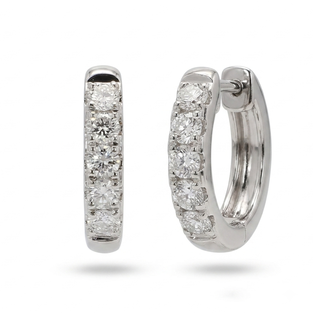 Huggie Earrings 0.75ct