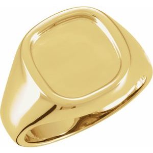 Square Signet Ring (Style 9312)