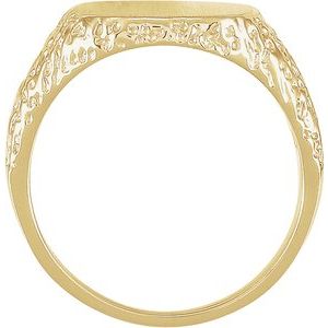 Square Signet Ring (Style 9127)