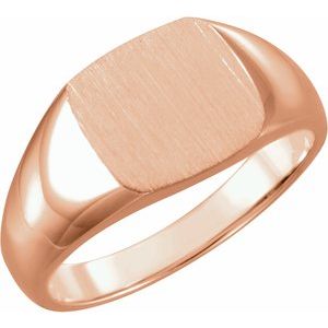 Square Signet Ring (Style 5759)
