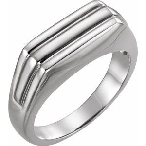 Grooved Bar Ring