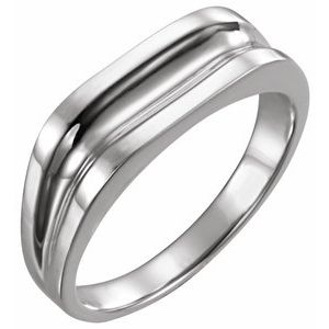Grooved Bar Ring (Style 9614)