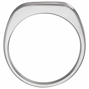 Grooved Bar Ring (Style 9614)