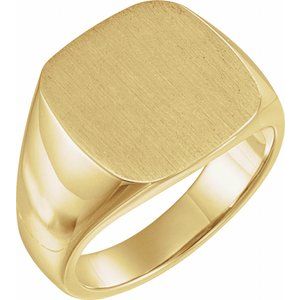 Square Signet Ring (Style 9601)