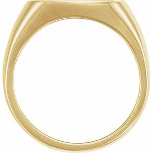 Square Signet Ring (Style 9601)