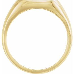 Square Signet Ring (Style 9601)