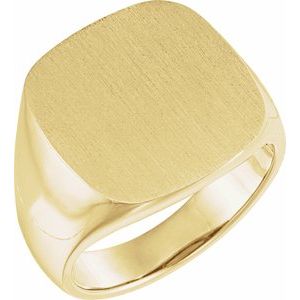 Square Signet Ring (Style 9601)