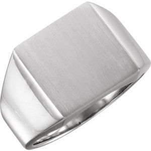 Square Signet Ring (Style 9591)