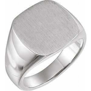 Square Signet Ring (Style 9601)