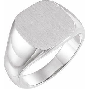 Square Signet Ring (Style 9601)