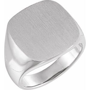 Square Signet Ring (Style 9601)