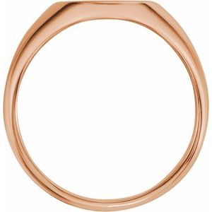 Oval Signet Ring (Style 5543)