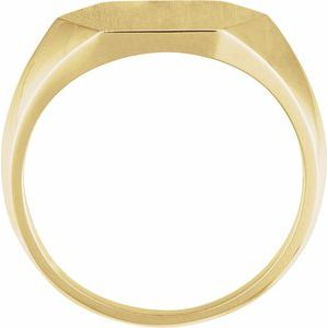 Geometric Signet Ring