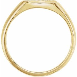 Square Signet Ring (Style 9831)