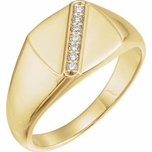 Square Signet Ring (Style 9831)