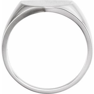 Shield Signet Ring (Style 9825)