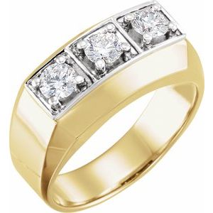 Three-Stone Ring (Style 60692)