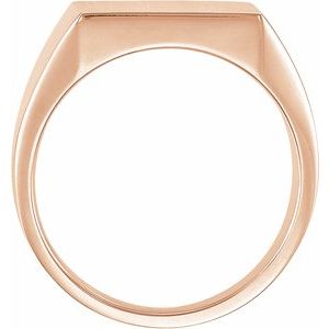 Square Signet Ring (Style 9591)