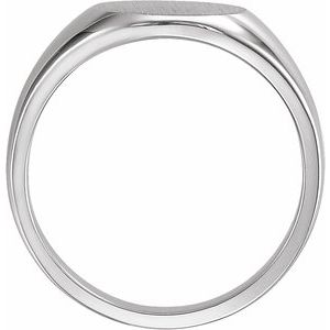 Round Signet Ring