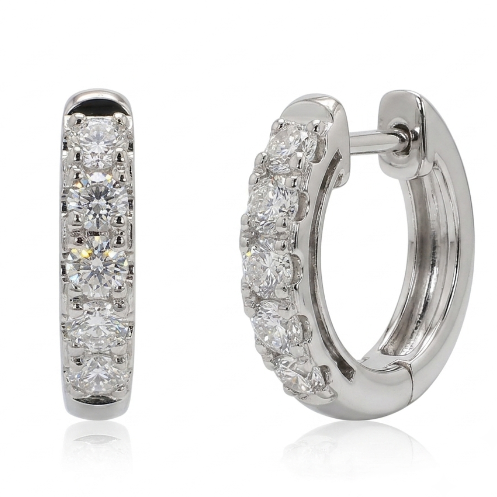 Huggie Earrings 1.00ct