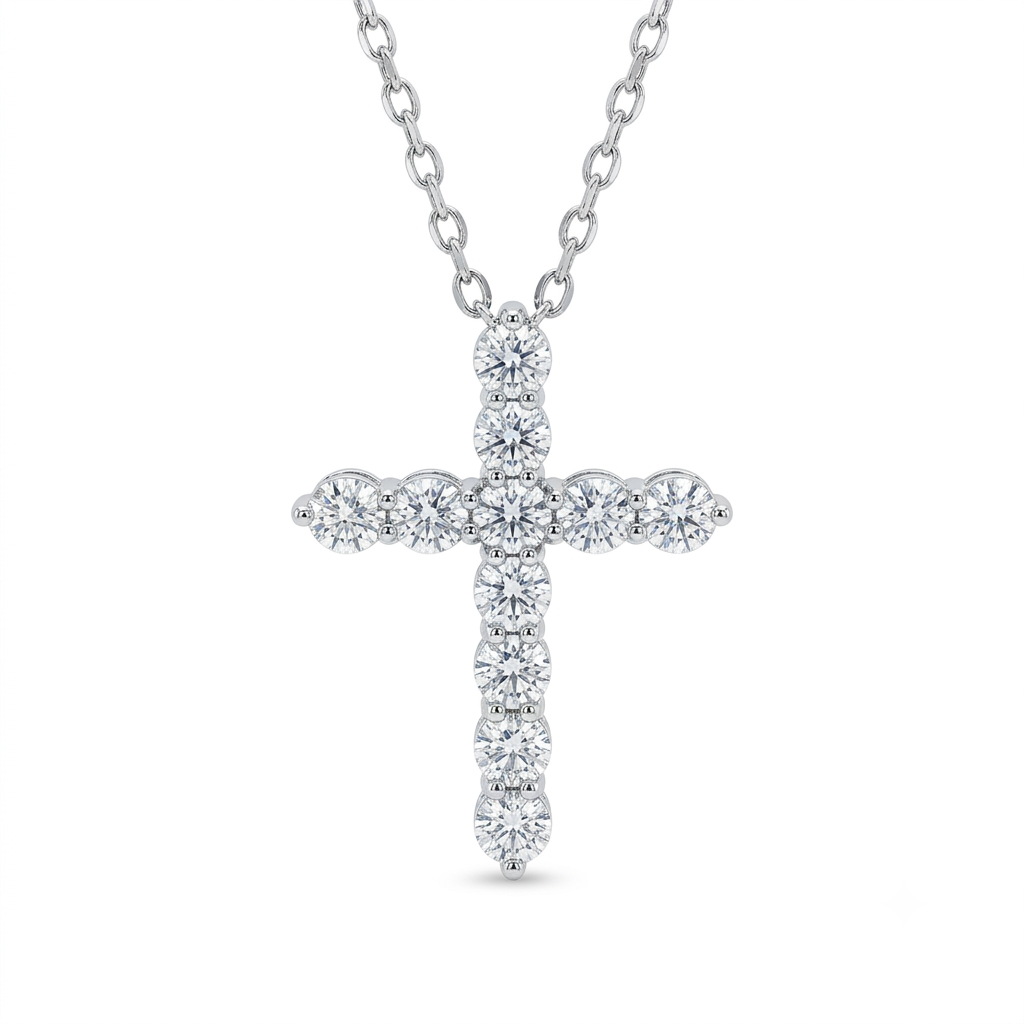 Diamond Cross Pendant 1.00ct