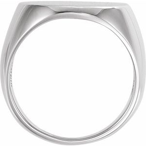 Oval Signet Ring (Style 9124)