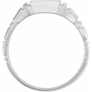 Square Signet Ring (Style 9302)