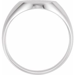 Oval Signet Ring (Style 9600)