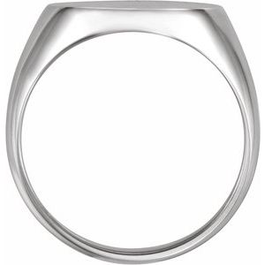 Oval Signet Ring (Style 9600)