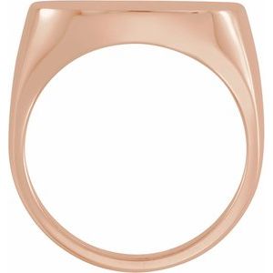 Square Signet Ring (Style 9601)