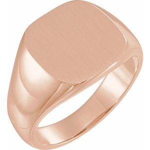 Square Signet Ring (Style 9601)