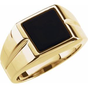 Bezel-Set Cabochon Ring