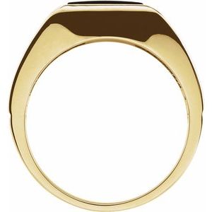 Bezel-Set Cabochon Ring