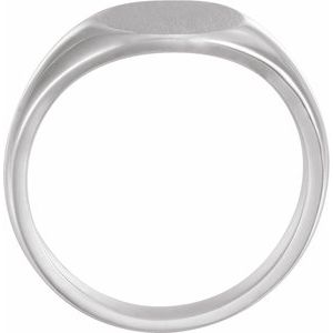Oval Signet Ring (Style 9464)