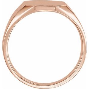 Octagon Signet Ring (Style 5669)
