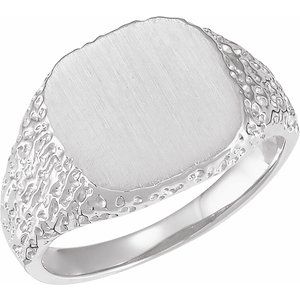 Square Signet Ring (Style 9127)
