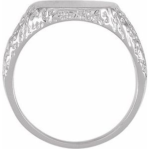 Square Signet Ring (Style 9127)