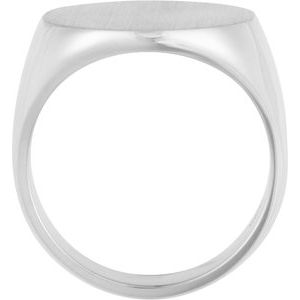Round Signet Ring (Style 9455)
