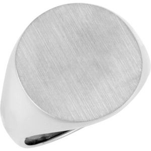 Round Signet Ring (Style 9455)