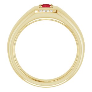 Accented Ring (Style 9821)