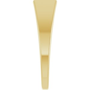 Rectangle Signet Ring (Style 9824)