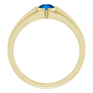 Bezel-Set Ring