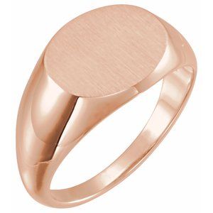 Oval Signet Ring