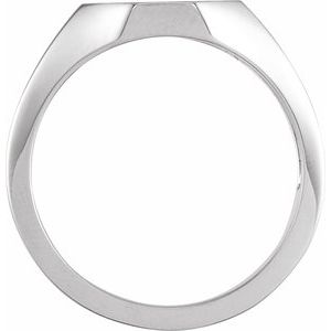 Octagon Signet Ring (Style 9874)