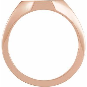 Octagon Signet Ring (Style 9874)