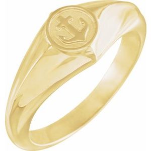 Cross Anchor Ring