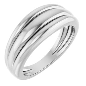 Triple Dome Ring