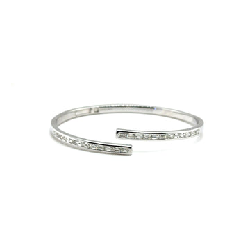 Natural Diamond Bangle Bracelet
