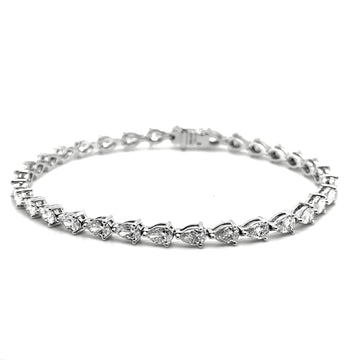 Classic Natural Diamond Tennis Bracelet