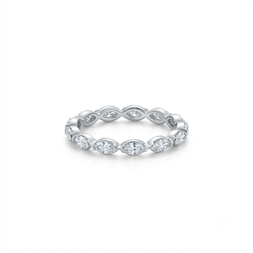 Marquise Lab-grown Diamond Eternity Band